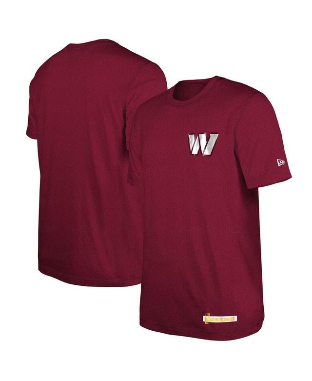 New Era Mens Burgundy Washington Commanders 2024 Nfl Training Camp T-Shirt Product Image