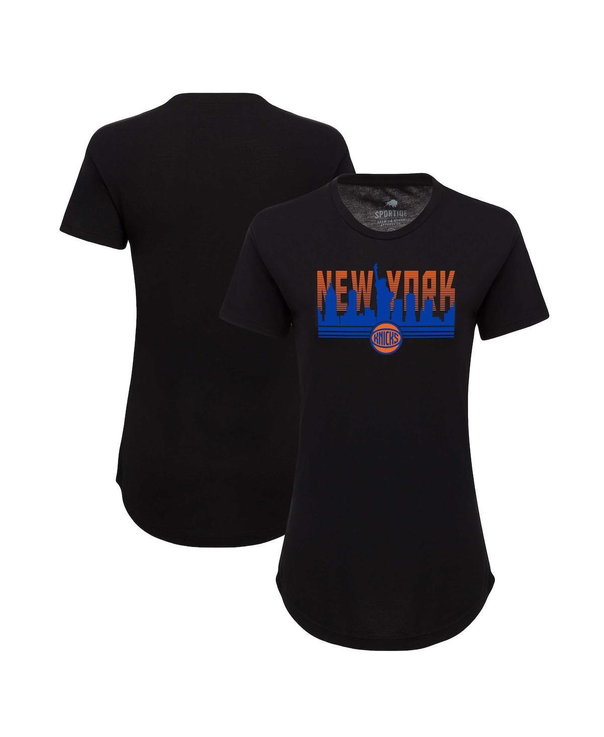 Sportiqe Womens New York Knicks Phoebe Super Soft Tri-Blend T-Shirt Product Image