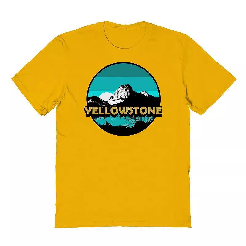 Mens Country Parks Yellowstone Wyoming Graphic Tee Product Image