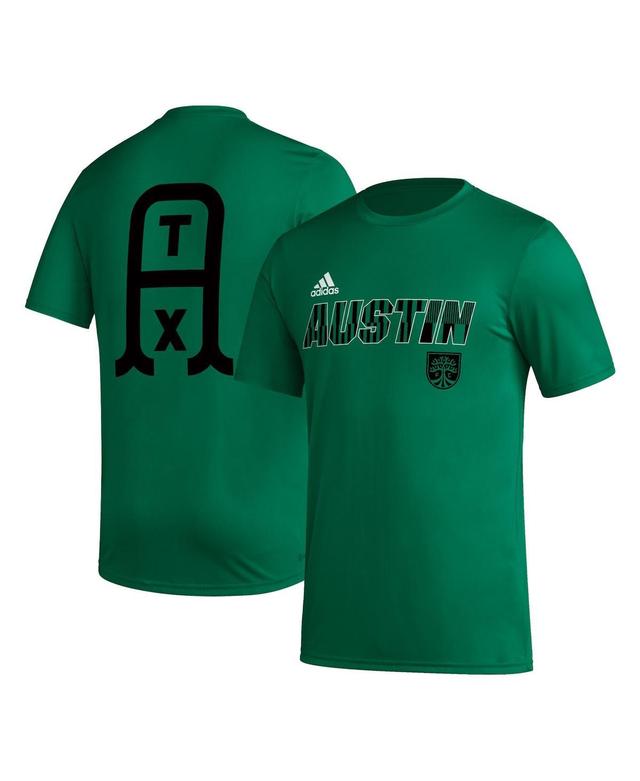 Mens adidas Green Austin Fc Team Jersey Hook T-shirt Product Image