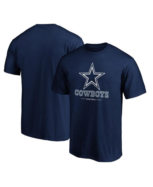 Mens Fanatics Navy Dallas Cowboys Team Lockup T-shirt Product Image