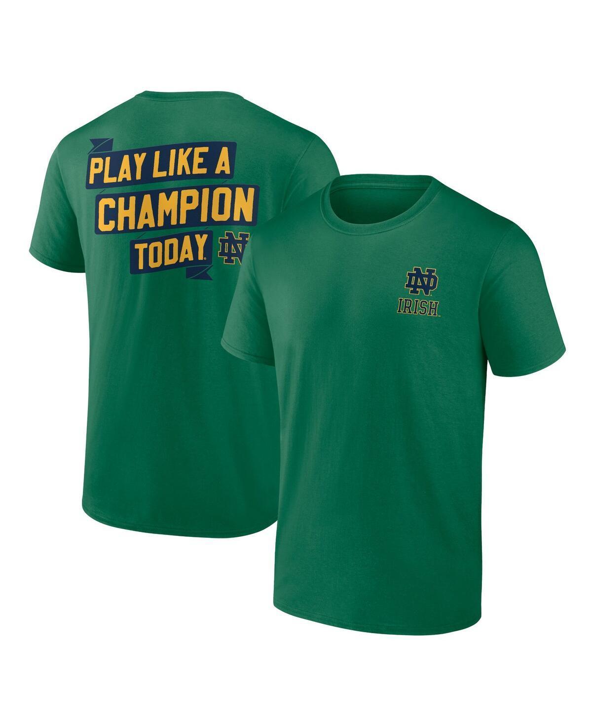 Mens Fanatics Branded Notre Dame Fighting Irish Play Like A Champion Today 2-Hit T-Shirt Product Image