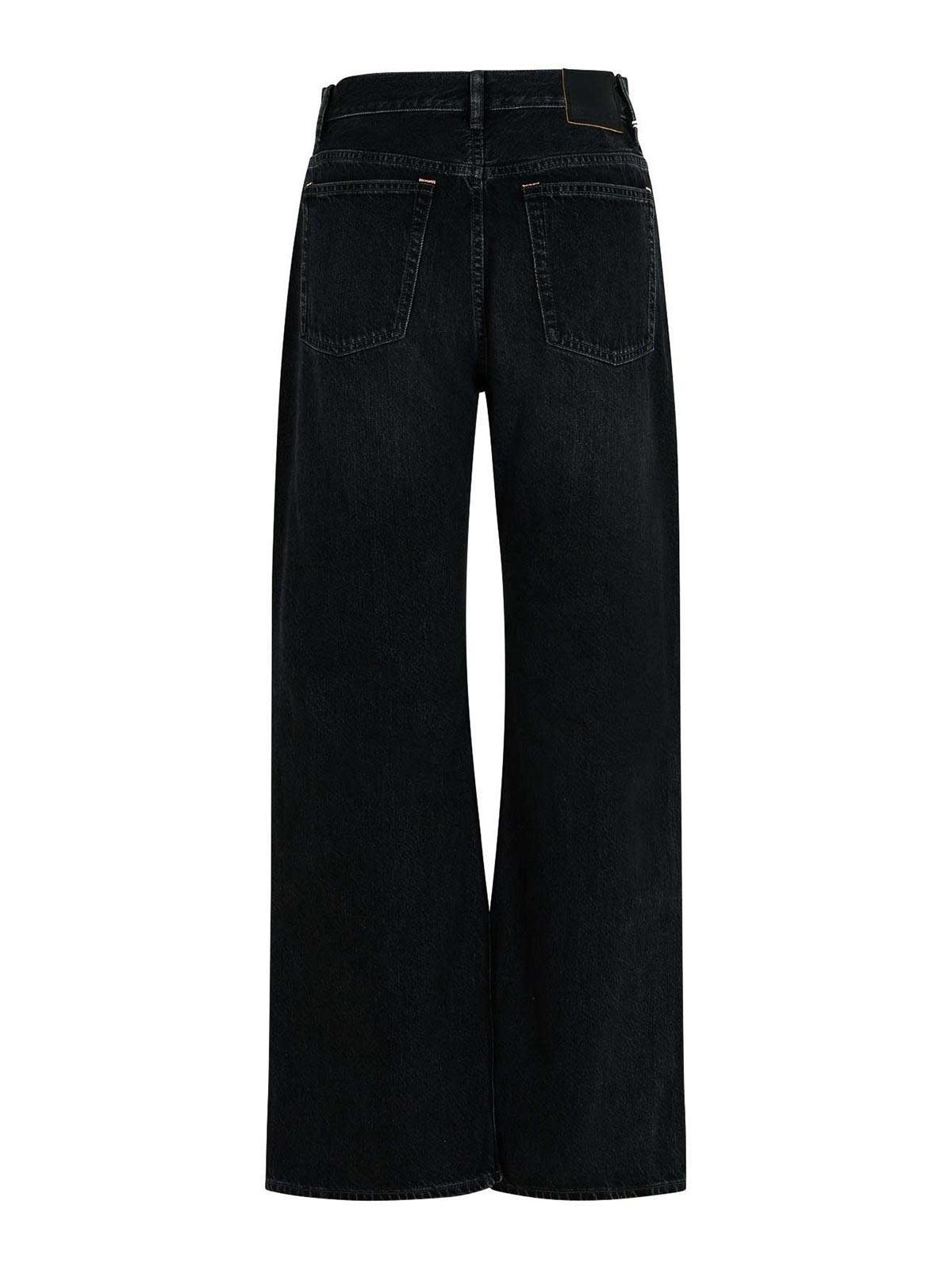 ACNE STUDIOS 2021f Black Cotton Jeans Product Image