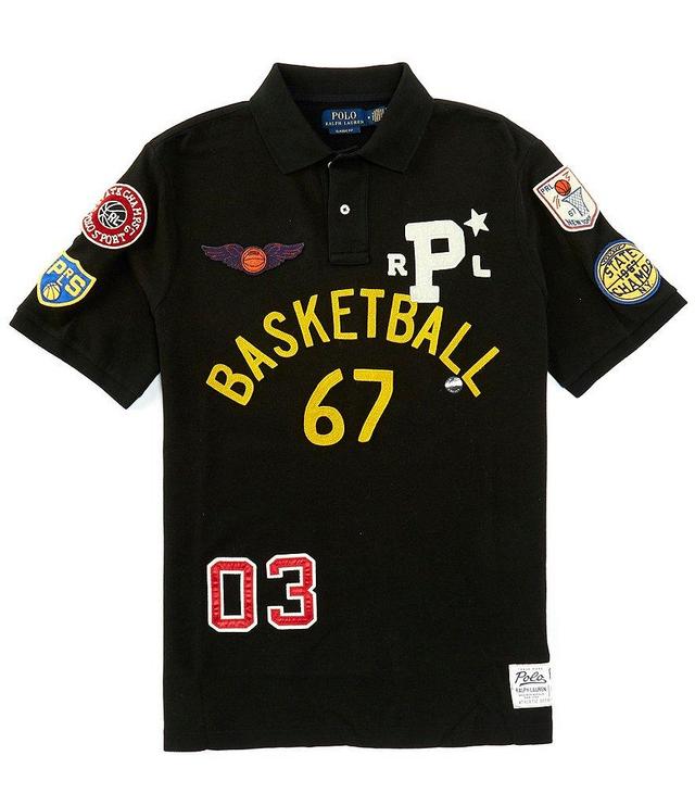 Polo Ralph Lauren Polo Basketball Mesh Short Sleeve Polo Shirt Product Image