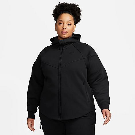 Women's Nike Sportswear Tech Fleece Windrunner Full-Zip Hoodie (Plus Size) Product Image