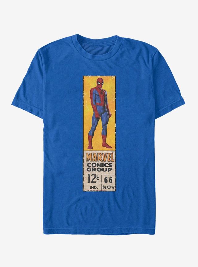 Marvel Spider-Man Vintage Label T-Shirt Product Image