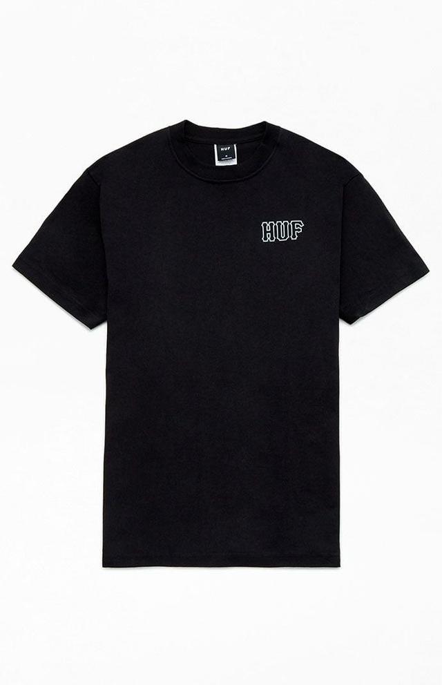 HUF Mens Set H T-Shirt - Blackedium Product Image