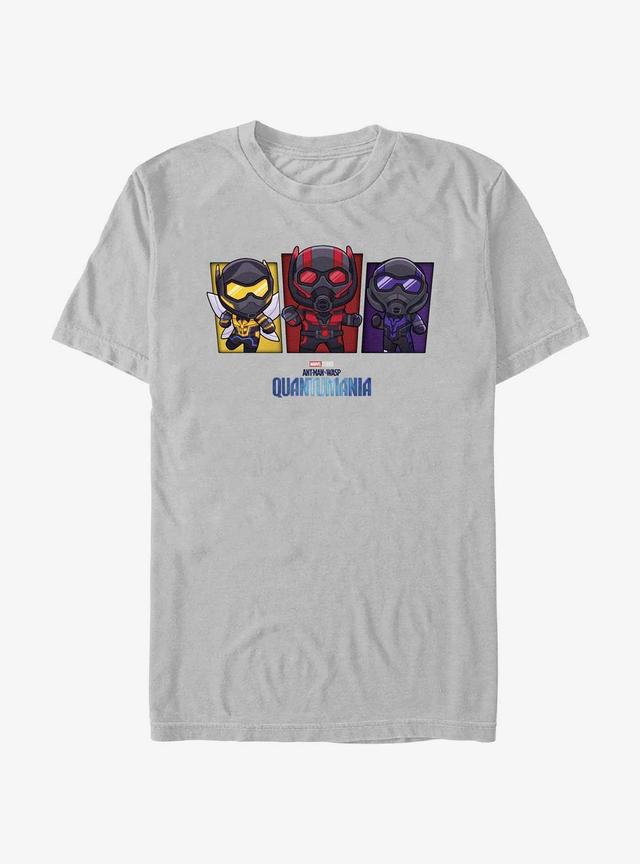 Marvel Ant-Man and the Wasp: Quantumania Chibi Heroes Ant-Man, The Wasp, & Cassie T-Shirt Product Image