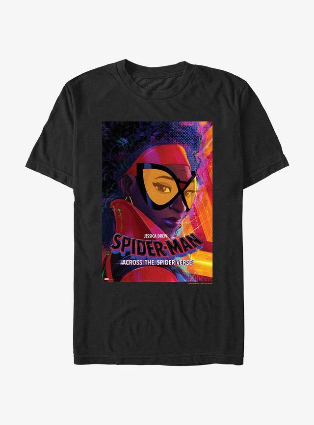 Spider-Man: Across The Spider-Verse Jessica Drew Spider-Woman Poster T-Shirt Product Image