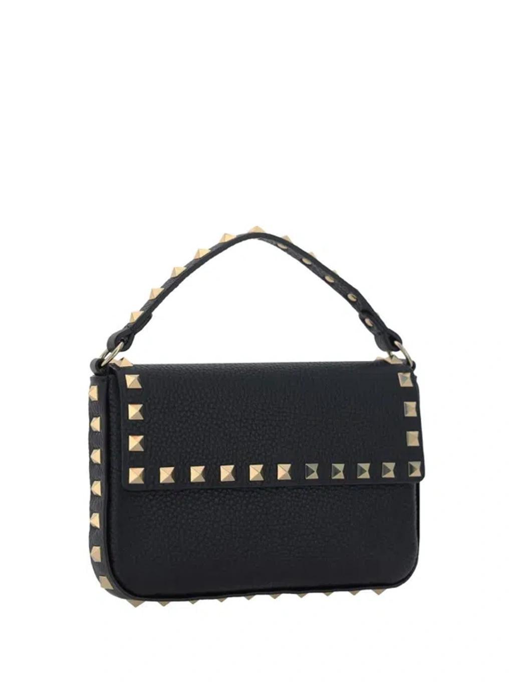 VALENTINO GARAVANI Rockstud Handbag In Black Product Image