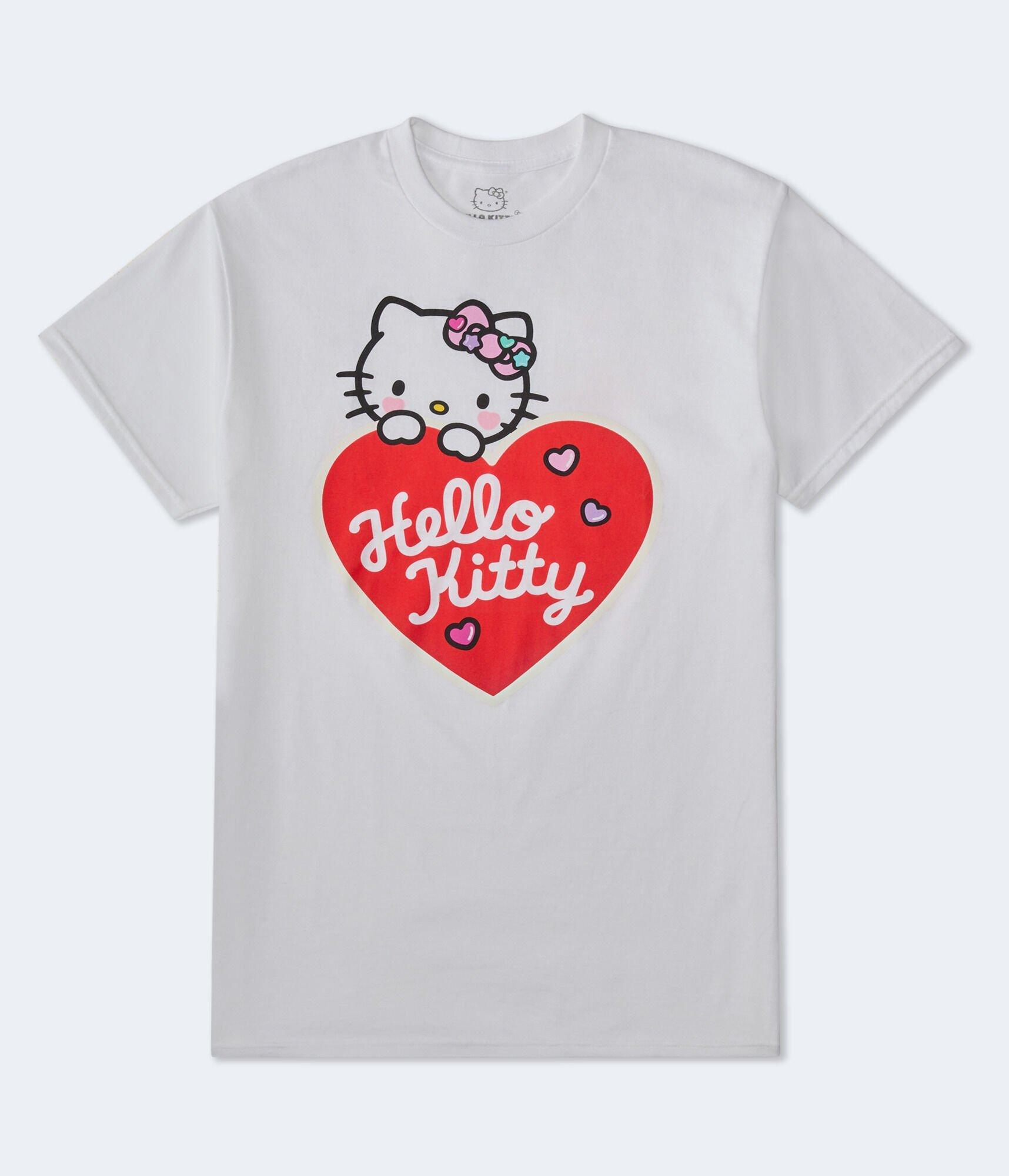 Hello Kitty Valentine Oversized Graphic Tee Product Image