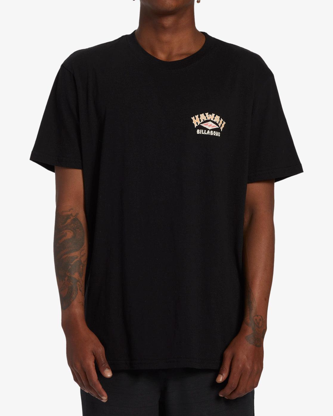 Arch Hawaii T-Shirt - Black Male Product Image