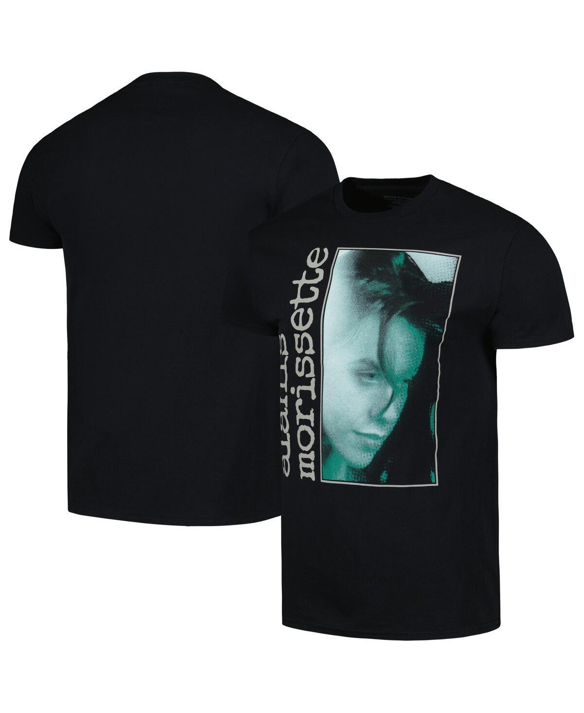 Mens Black Alanis Morissette T-shirt Product Image