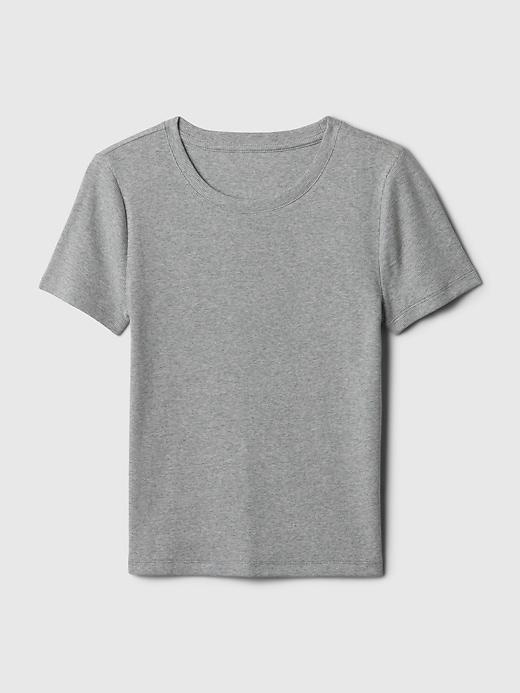 Modern Rib Cropped T-Shirt Product Image