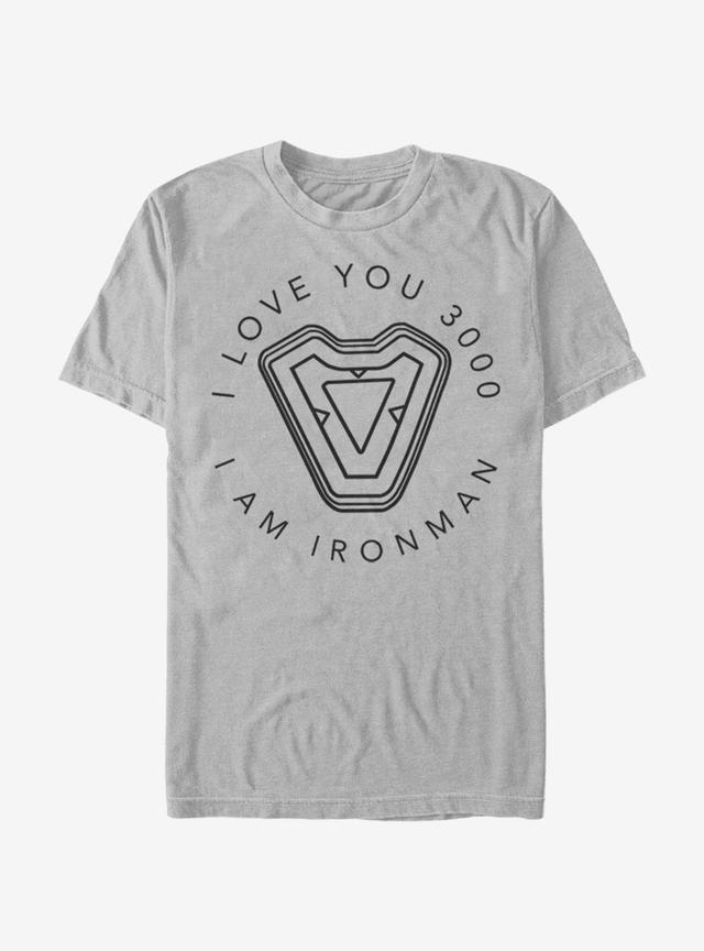 Marvel Avengers : Endgame Iron Man's Heart T-Shirt Product Image