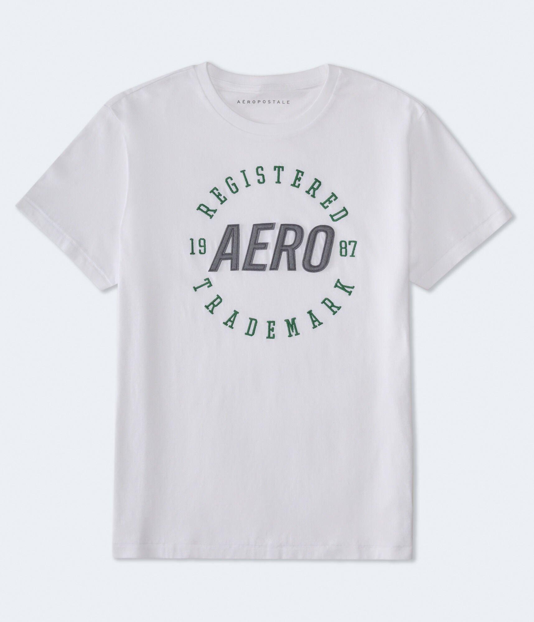 Aero 1987 Trademark Appliqué Graphic Tee Product Image