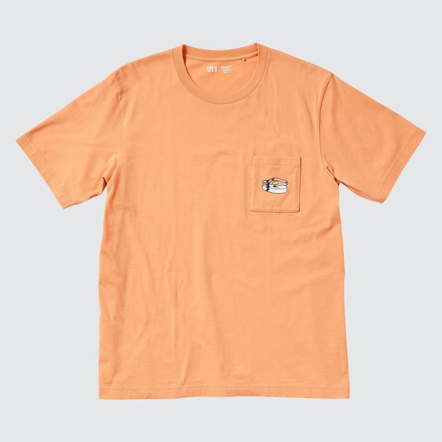 Mens Peanuts Hawaii Ut (Short Sleeve Graphic T-Shirt) Orange XL UNIQLO US Product Image