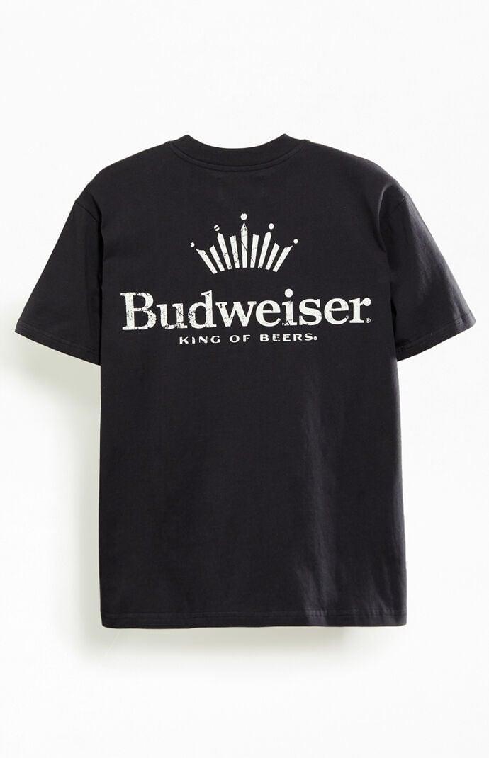 Budweiser Men's By PacSun Crown T-Shirt Product Image