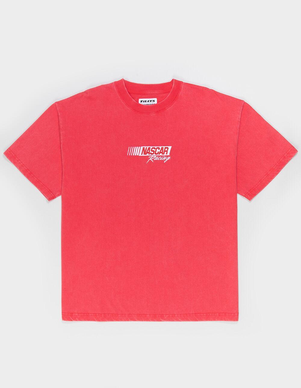 TILLYS x NASCAR Racing Embroidered Mens Boxy Tee Product Image