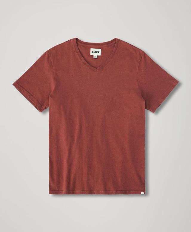 Mens Softspun V-Neck Tee XL Product Image