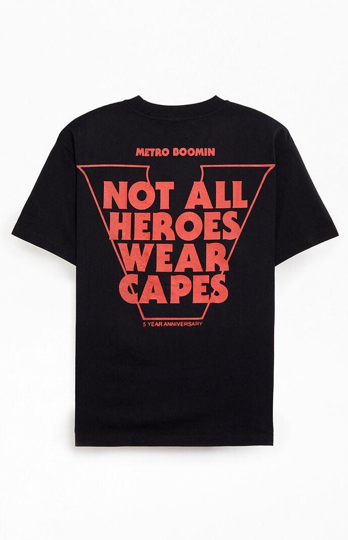 Men's Metro Boomin Not All Heroes Wear Capes T-Shirt Product Image