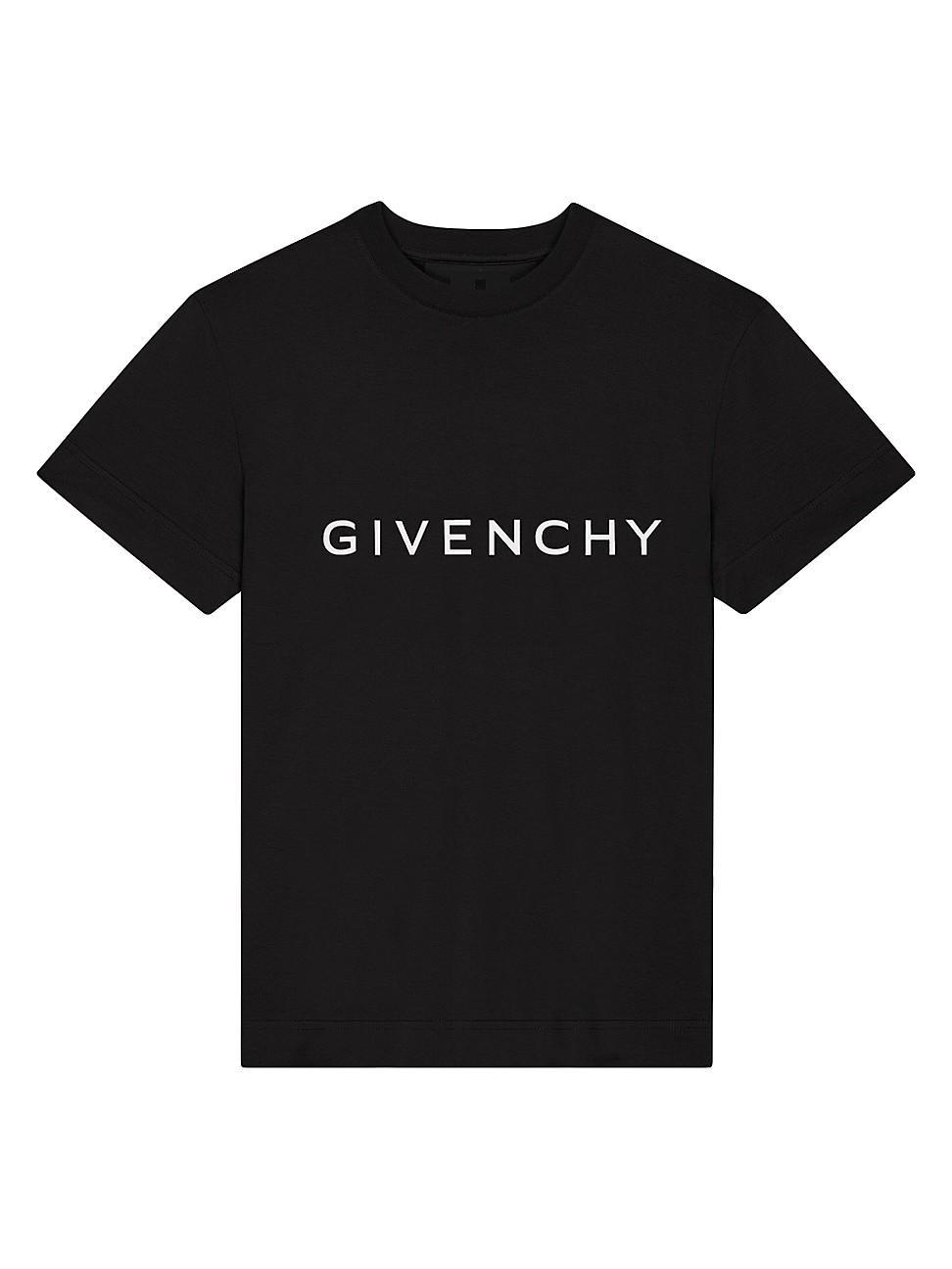 Givenchy Slim Fit Cotton Logo Tee Product Image