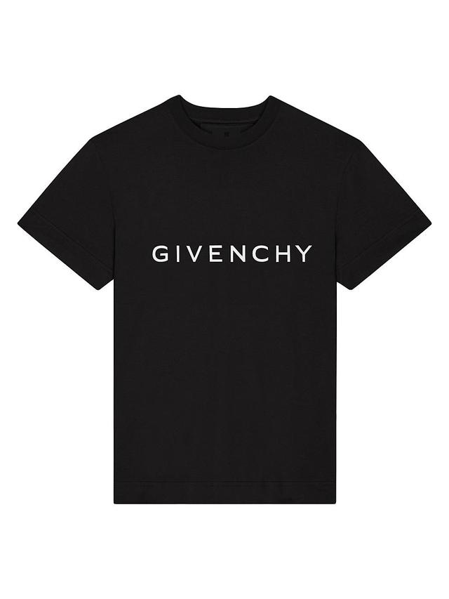 Givenchy Slim Fit Cotton Logo Tee Product Image