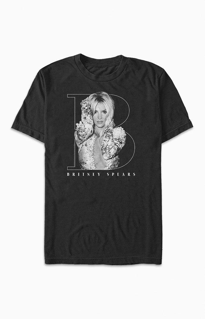 Women's Britney Spears B T-Shirt Product Image