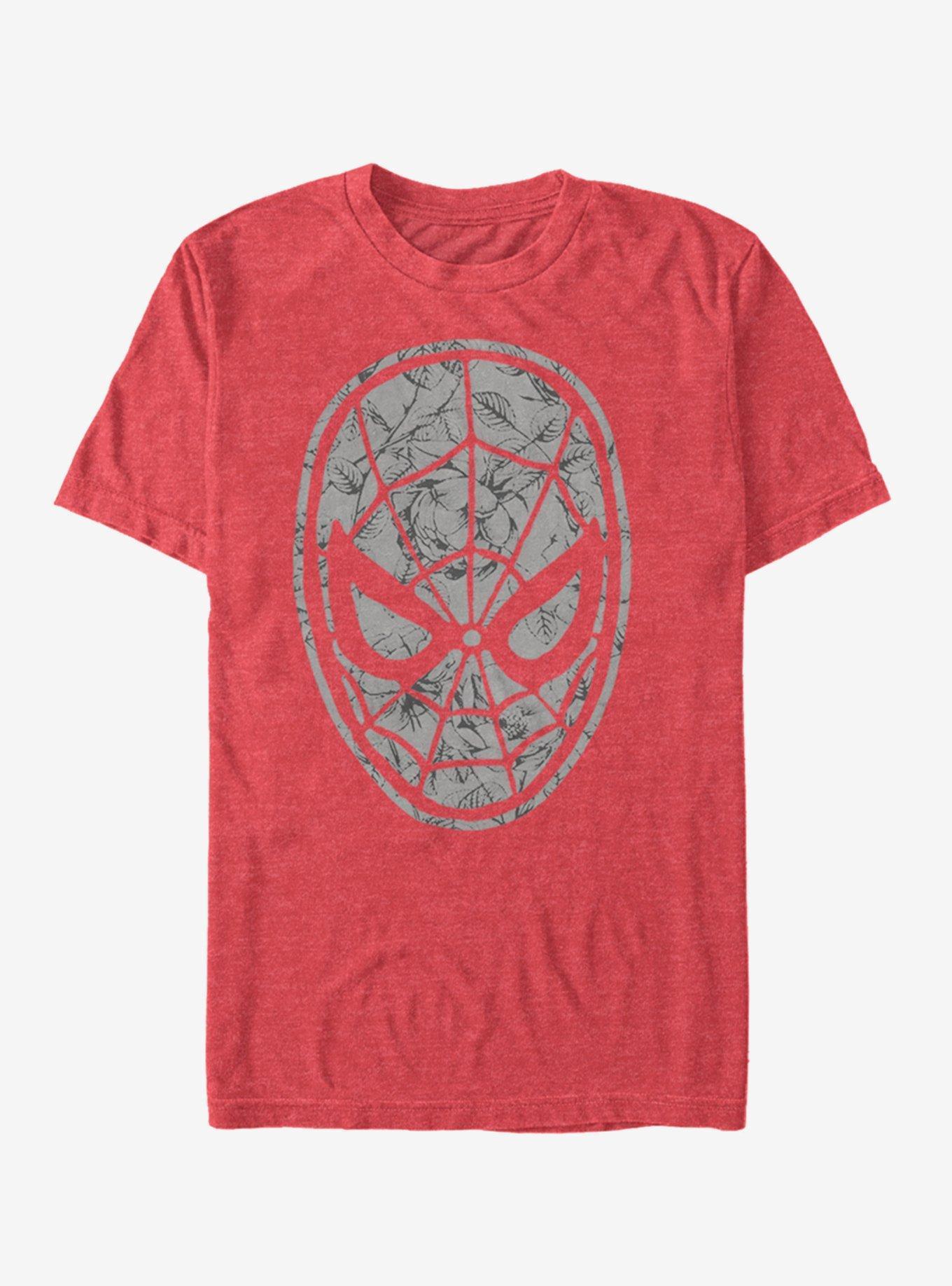 Marvel Spider-Man Dark Floral Spidey T-Shirt Product Image