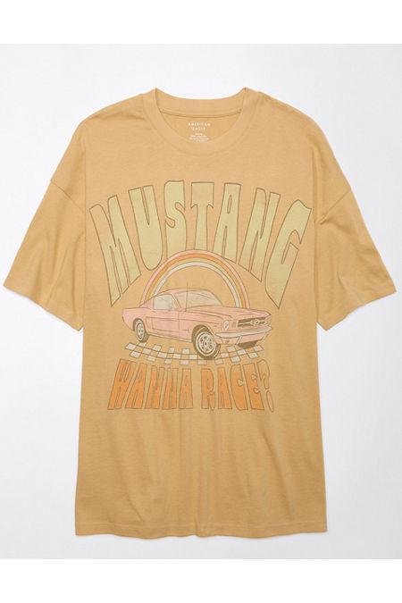 AE Oversized Mustang Graphic Tee Women's Product Image