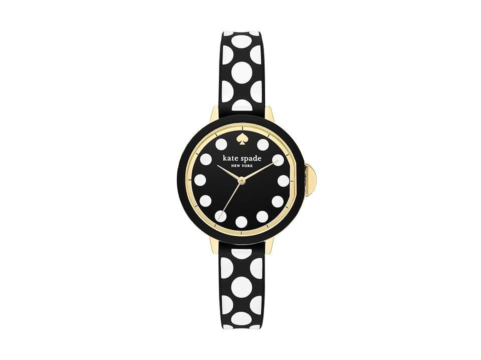 Womens Park Row Goldtone Stainless Steel & Silicone Strap Watch Product Image