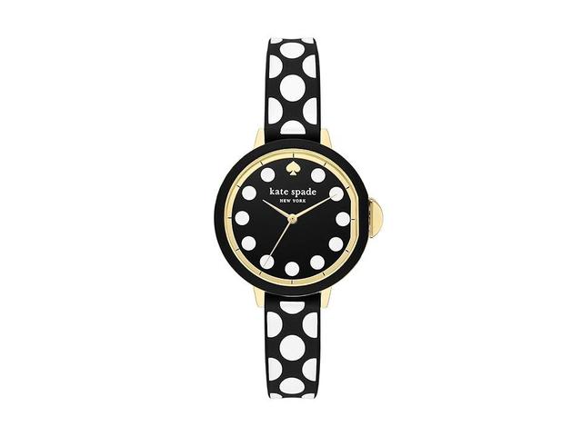 Womens Park Row Goldtone Stainless Steel & Silicone Strap Watch Product Image