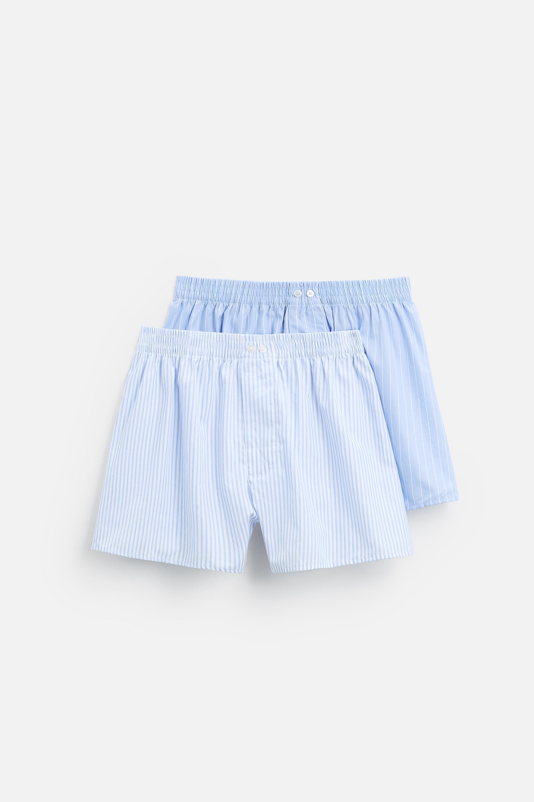 2 PACK OF MIXED POPLIN BOXERS Product Image