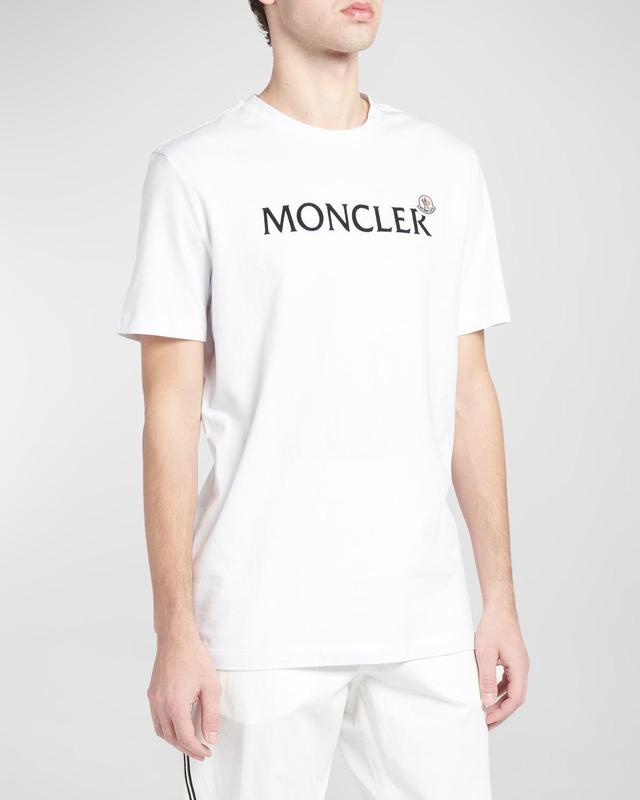 Moncler Logo Embroidered T-Shirt Product Image