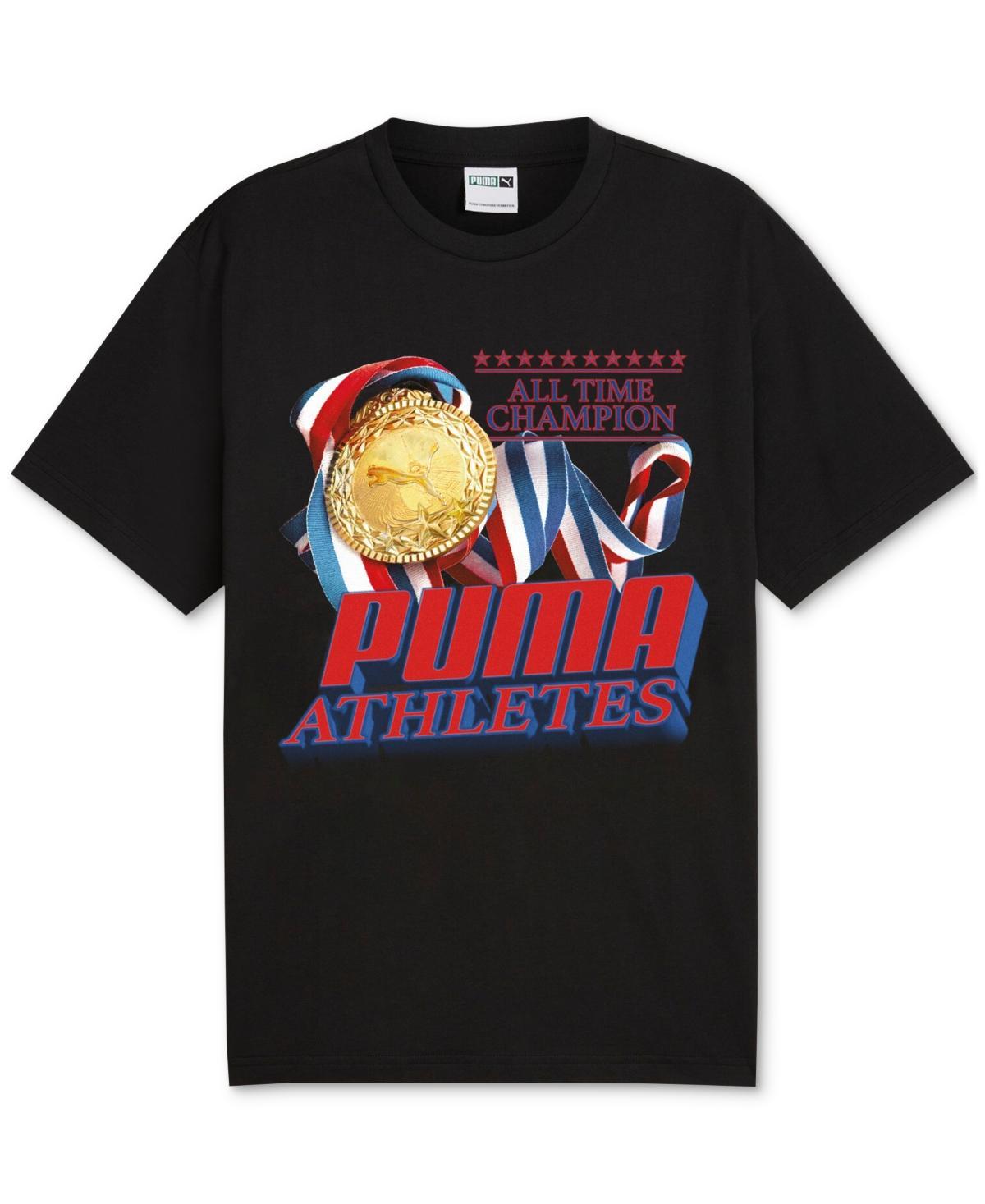 Puma Mens Medal Short-Sleeve Graphic T-Shirt Product Image