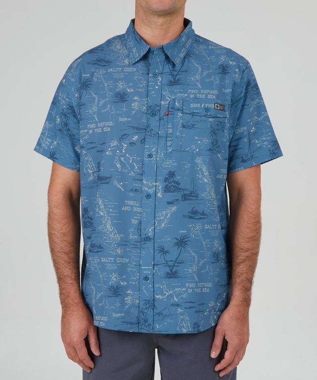 Seafarer Slate S/S Tech Woven Male Product Image