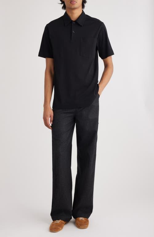 DRIES VAN NOTEN Helder Polo Shirt In Black Product Image