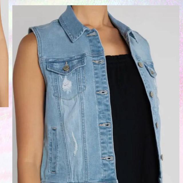 Denim Vest Product Image