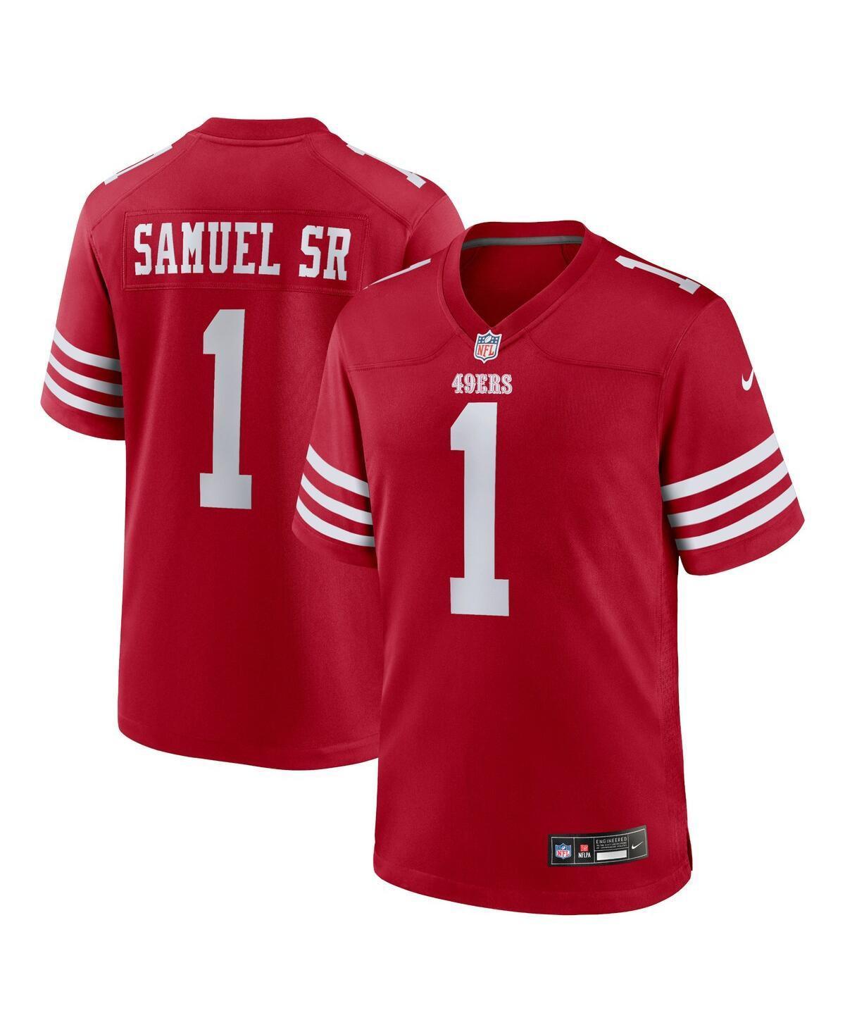 Nike Mens Deebo Samuel Sr San Francisco 49ers Game Player Jersey - Scarlet Product Image