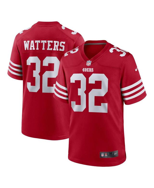 Mens Nike Trey Sermon Scarlet San Francisco 49ers Player Game Jersey - Scarlet Product Image