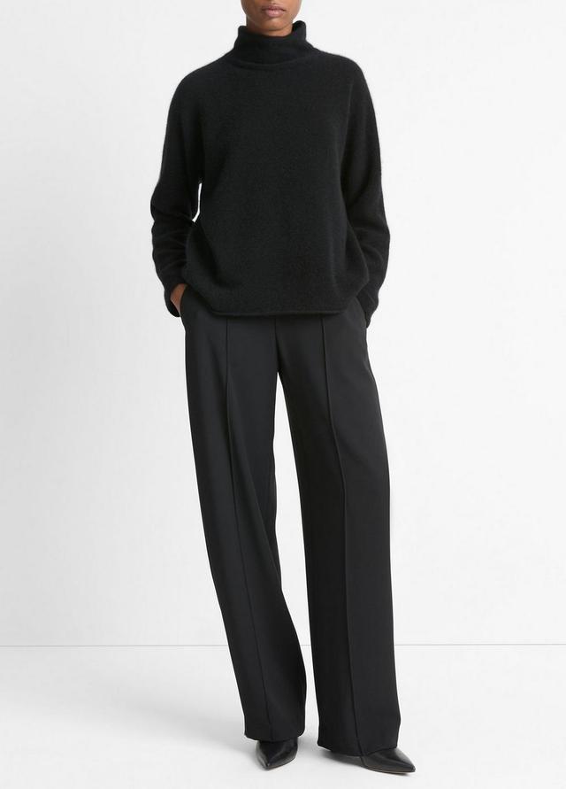 Cashmere Boxy Turtleneck Sweater Product Image