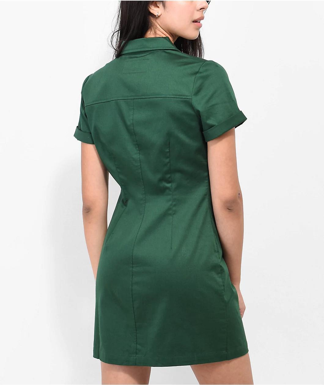 Empyre Brandi Green Worker Dress Product Image