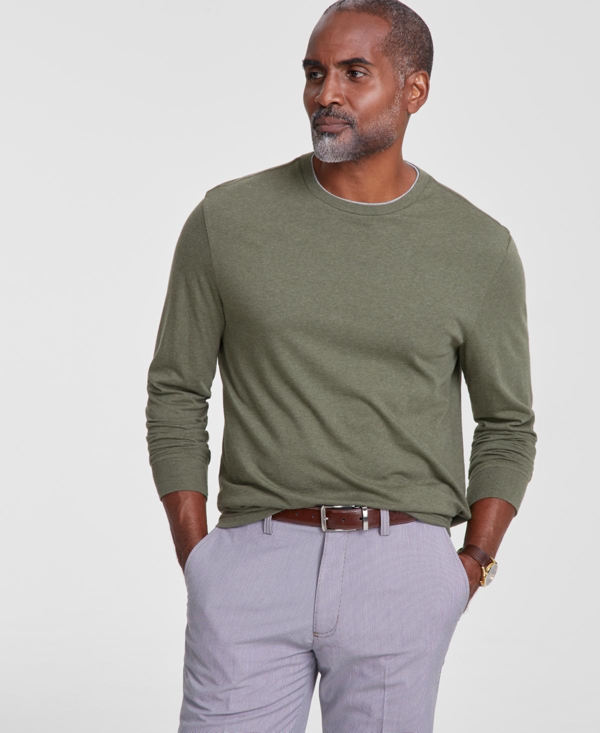 Club Room Mens Doubler Crewneck T-Shirt, Created for Macys Product Image