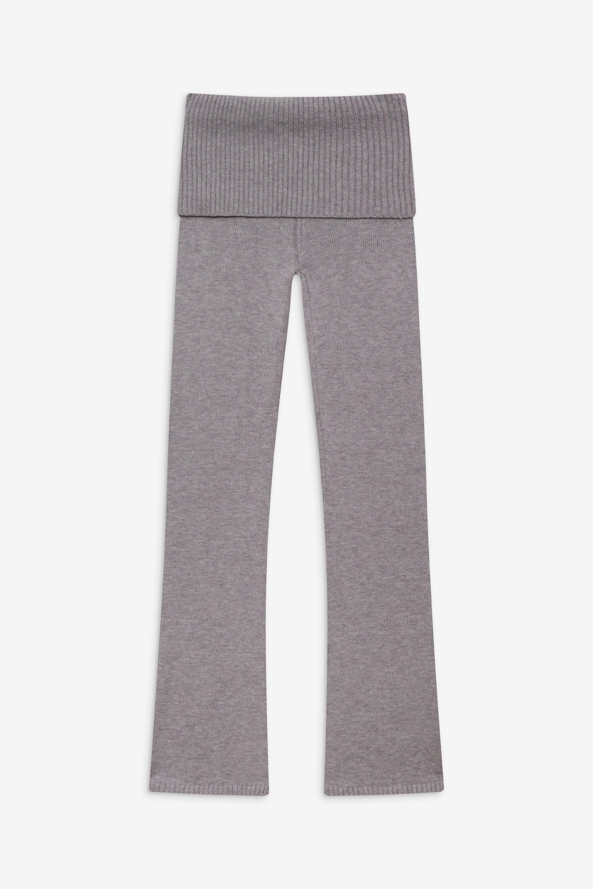 Aimee Knit Pants - Rain Cloud Product Image