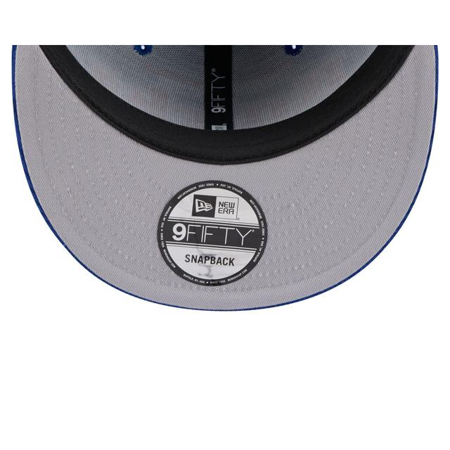 New York Knicks Throwback Display 9FIFTY Snapback Hat Male Product Image