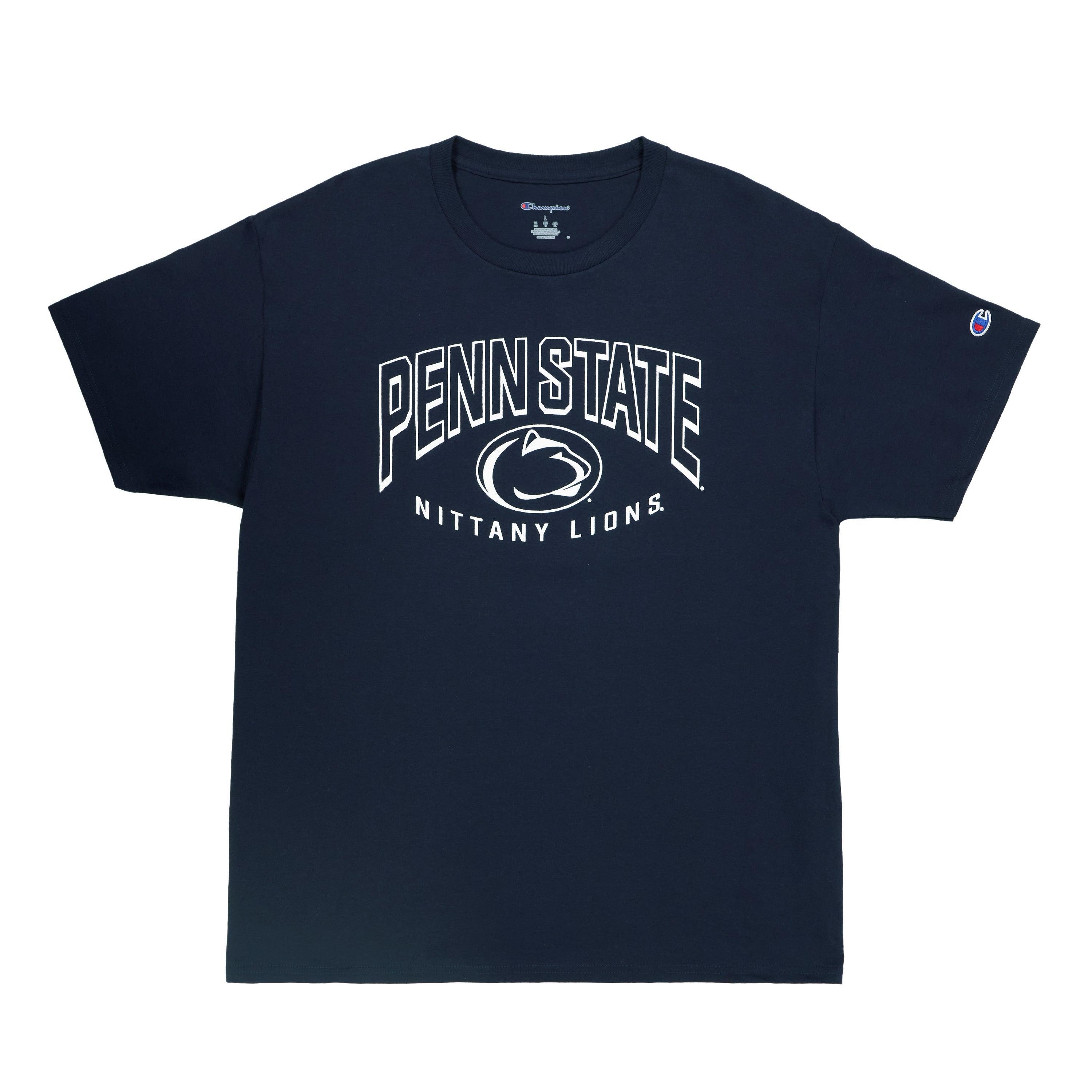 Mens Champion Short-Sleeve T-Shirt, Penn State University Navy XL Product Image