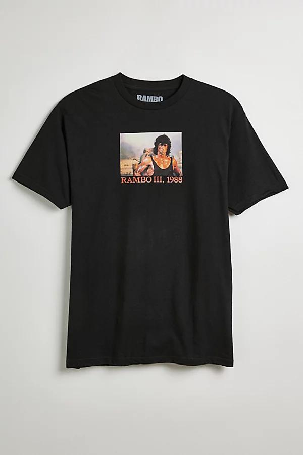 Rambo Photo Graphic Tee Mens at Urban Outfitters Product Image