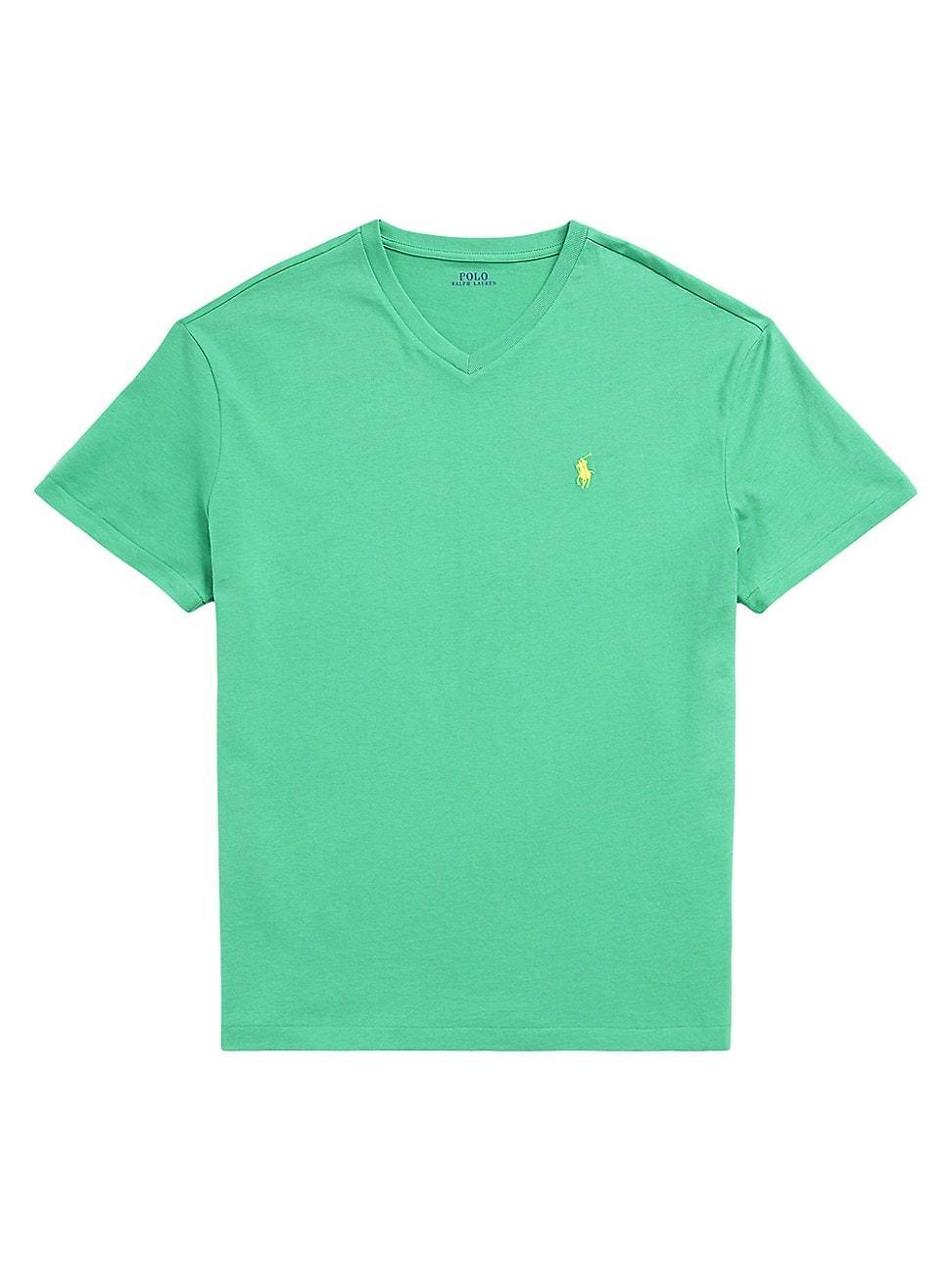 Polo Ralph Lauren Classic Fit Short Sleeve V-Neck T Product Image