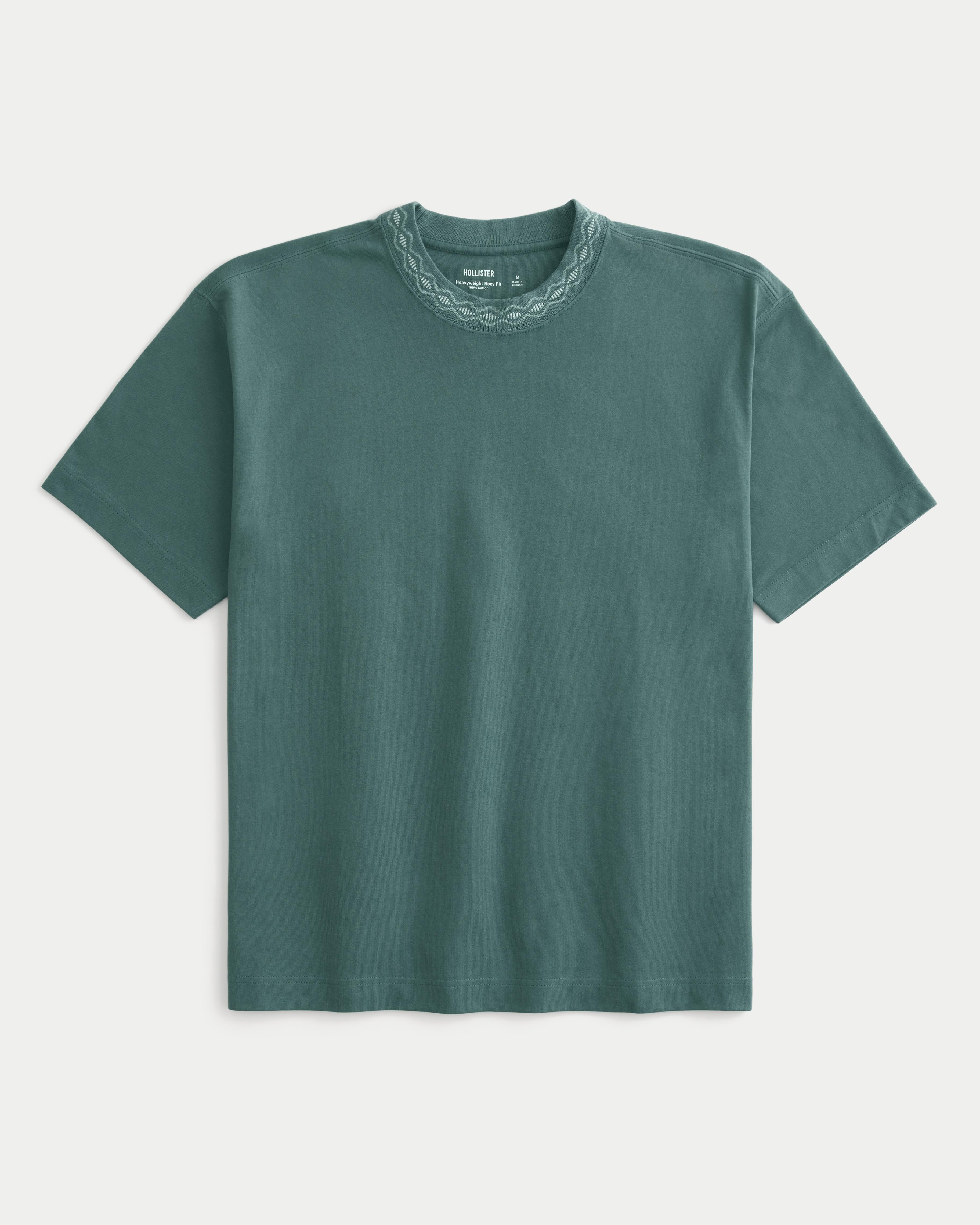 Boxy Washed Heavyweight Crew T-Shirt Product Image