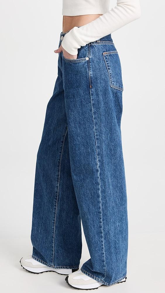 SLVRLAKE Mica Wide Leg Jeans | Shopbop Product Image